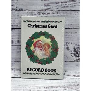 Vintage Woolworth Co. New York Christmas Card List Record Keeper SEALED